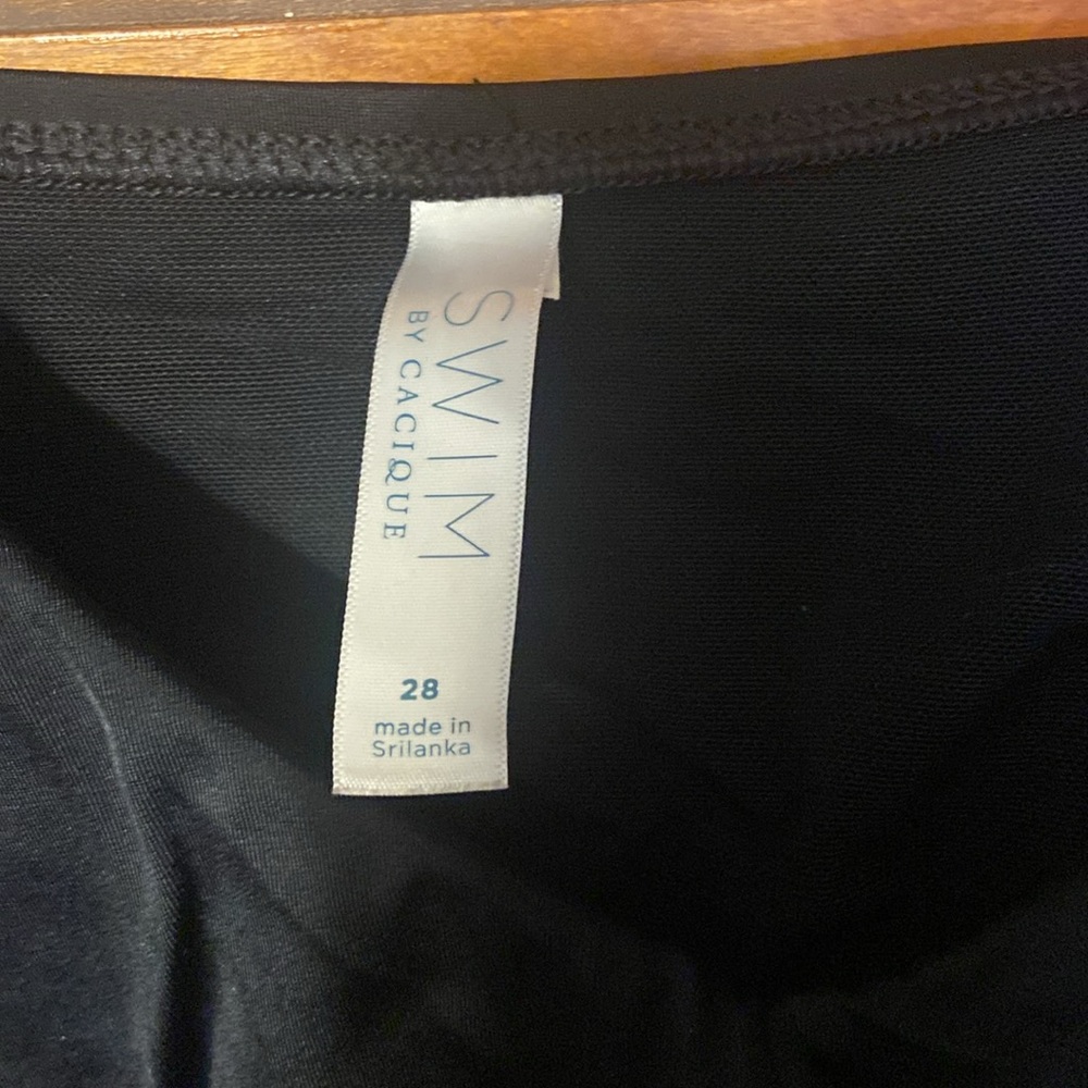 Black bathing suit top - Picture 2 of 4